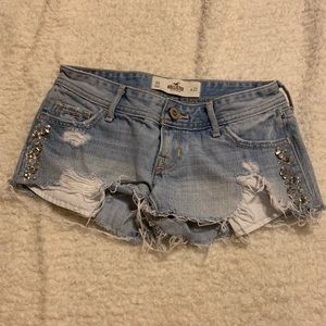 HCO Bedazzled Denim Shorts
